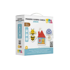 BABEBI - PRIMEIRO QUEBRA-CABEÇA JARDIM EM MADEIRA - loja online