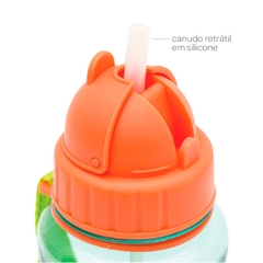 BUBA - GARRAFINHA COM CANUDO FRUTTI AVOCADO 400ML - Mamu Kids Store