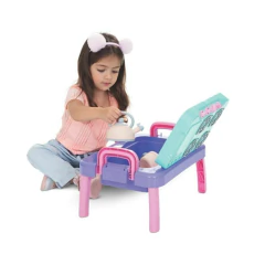 MERCOTOYS - MESINHA PLAYSET DE COZINHA BABY CHARMOSA - ROSA - Mamu Kids Store