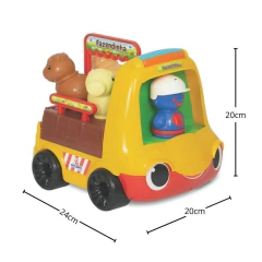 MERCOTOYS - CARRINHO TRUCKIDS FAZENDINHA COM BICHINHOS - comprar online