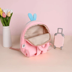 METOO DOLL - MOCHILA COM BONECA 30CM KEPPEL COELHA LOLITA AZUL - loja online