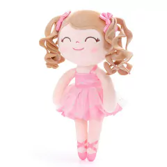 GLOVELEYA - BONECA 35CM BAILARINA CACHOS - LOIRA na internet