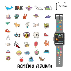 TATUFUN - INCENTIVO REMÉDIO AJUDA TATUAGEM TEMPORÁRIA INFANTIL - comprar online