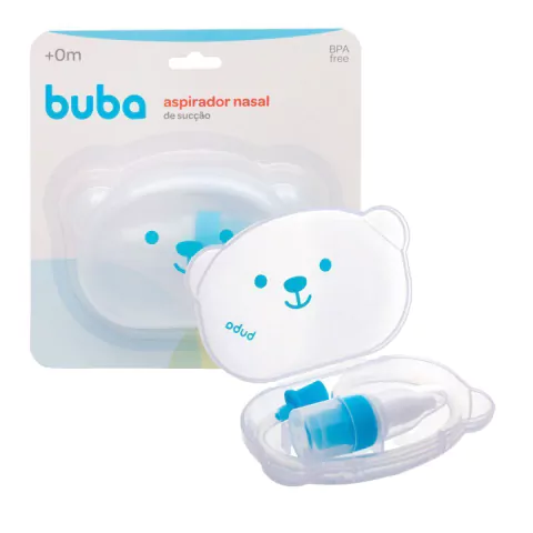 BUBA - ASPIRADOR NASAL DE SUCÇÃO COM ESTOJO URSINHO