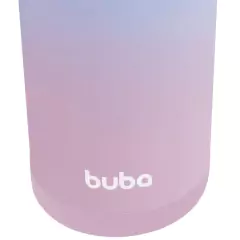 BUBA - COPO TÉRMICO INOX PAREDE DUPLA C/ CANUDO TIE DYE 400ML ROSA
