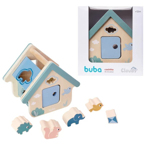 BUBA - CASINHA DE ENCAIXAR DIDÁTICA CLOUDY
