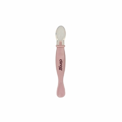 CLINGO - COLHER DE SILICONE PONTA DUPLA COLORS ROSÊ - loja online