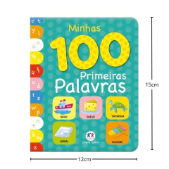 LIVRO MINHAS 100 PRIMEIRAS PALAVRAS - CIRANDA CULTURAL - comprar online