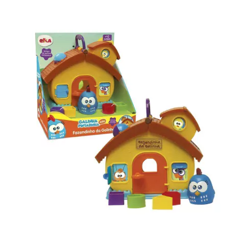ELKA - BRINQUEDO FAZENDINHA DA GALINHA PINTADINHA