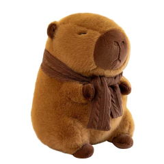 PELÚCIA - CAPIVARA C/ CACHECOL - 20CM