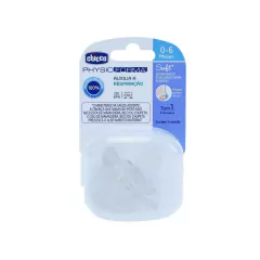 CHICCO - CHUPETA DE SILICONE SOFT TAM.1 TRANSPARENTE 0-6M na internet