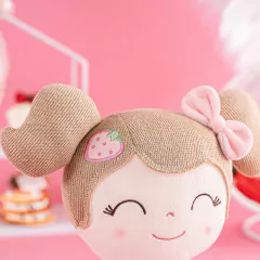 GLOVELEYA - MOCHILA COM BONECA SPRING CLÁSSICA - MORANGO