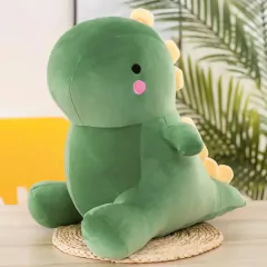 PELÚCIA DINO DINOSSAURO 30CM - VERDE - Mamu Kids Store