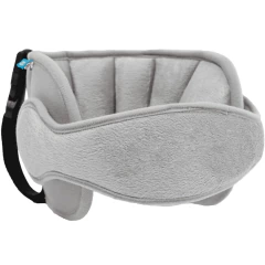 BUBA - APOIO DE CABEÇA PARA ASSENTO DE CARRO CINZA