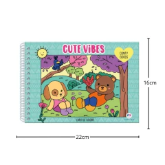 LIVRO DE COLORIR CUTE VIBES - CIRANDA CULTURAL - comprar online