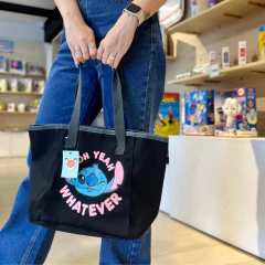 DISNEY - BOLSA DE OMBRO LILO E STITCH - PRETA na internet