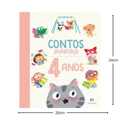 LIVRO CONTOS DIVERTIDOS 4 ANOS - CIRANDA CULTURAL - comprar online