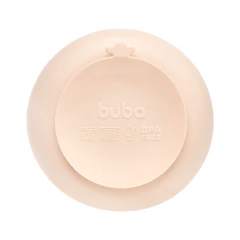 BUBA - BOWL DE SILICONE COM VENTOSA CLOUDY - BEGE - loja online