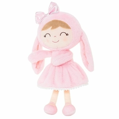 GLOVELEYA - KIT PÁSCOA BONECA COELHA E CHAVEIRO + BRINDE - ROSA na internet