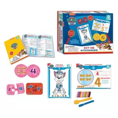 NIG - KIT DE ATIVIDADES DIDÁTICO PATRULHA CANINA 36 PEÇAS