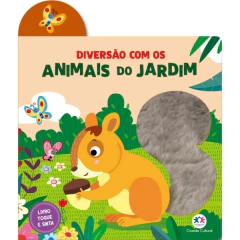 LIVRO DIVERSÃO COM OS ANIMAIS DO JARDIM - CIRANDA CULTURAL