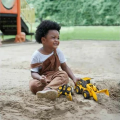 MULTIKIDS - CARRO CONSTRUÇÃO ESCAVADEIRA COM CONTROLE REMOTO