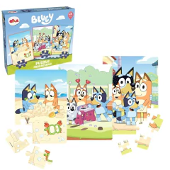 ELKA - PUZZLE PROGRESSIVO BLUEY 12, 20 E 30 PEÇAS