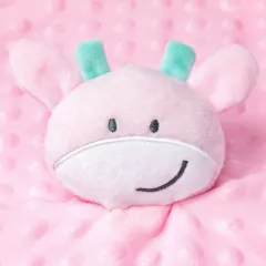 CLINGO - NANINHA COM MORDEDOR ROSA - GIRAFA - Mamu Kids Store