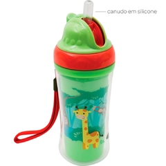 BUBA - COPO PAREDE DUPLA ANTIVAZAMENTO 250ML - ANIMAL FUN - loja online