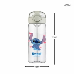 GARRAFA COM TRAVA ANTIVAZAMENTO LILO E STITCH 400 ML - STICH - comprar online