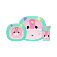 BUBA - KIT REFEIÇÃO BUBAZOO UNICÓRNIO - 3 UNIDADES - loja online