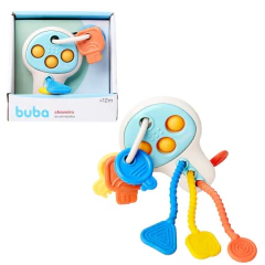 BUBA - CHAVEIRO DE ATIVIDADES DIDÁTICO +3M
