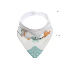 BUBA - BANDANA DE ALGODÃO COM MORDEDOR MAGIC DINO - comprar online