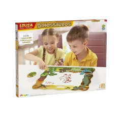 JUNGES - LOUSA RISQUE RABISQUE DINOSSAUROS COM APAGADOR - loja online