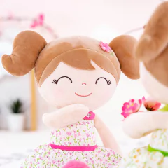 Imagem do GLOVELEYA - BONECA 40CM SPRING FLOWER - ROSA