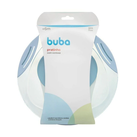 BUBA - PRATINHO COM VENTOSA - AZUL