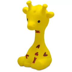 PAIS E FILHOS - MORDEDOR DE LÁTEX GIRAFINHA PINTADA À MÃO - loja online