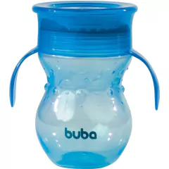 BUBA - COPO DE TREINAMENTO 360 COM ALÇA 250 ML AZUL - loja online