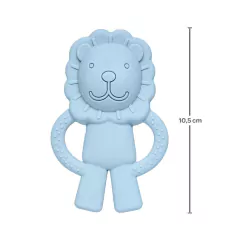 BUBA - MORDEDOR EM SILICONE DIFERENTES TEXTURAS LEÃOZINHO - AZUL - comprar online
