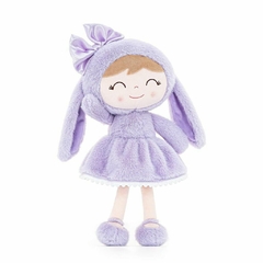 GLOVELEYA - BONECA 30CM SPRING PELÚCIA COELHA - LILÁS - loja online