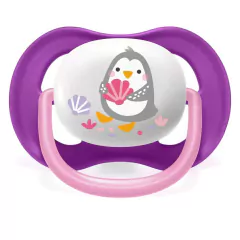 AVENT - KIT COM 2 CHUPETAS ULTRA AIR HAPPY MENINA 6M+ - Mamu Kids Store