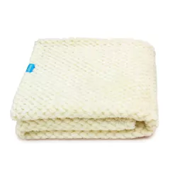 CLINGO - COBERTOR ULTRA SOFT 90CM - BEGE - Mamu Kids Store