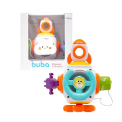 BUBA - BRINQUEDO INTERATIVO MONTESSORI FOGUETE DE ATIVIDADES