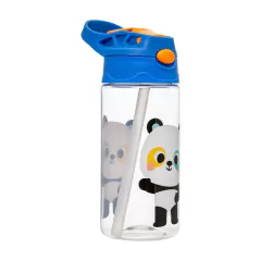 BUBA - GARRAFINHA TRITAN BUBAZOO 450ML - PANDA na internet