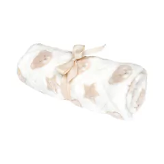 BUBA - MANTINHA PARA BEBÊ SONINHO 100X70CM 0M+ - BEGE na internet