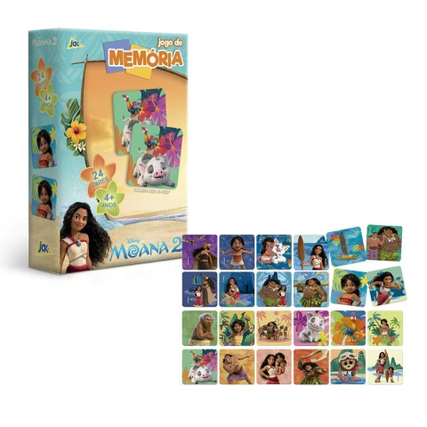 TOYSTER - JOGO DE MEMÓRIA - MOANA 2