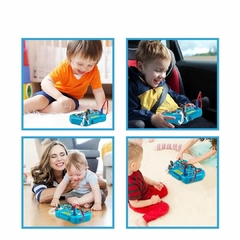 Imagem do BRINQUEDO MONTESSORI CONTROLE BUZY BOARD COM LED - AZUL