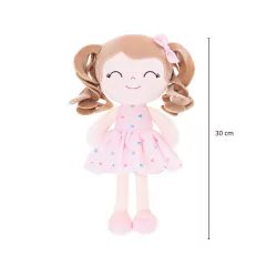 GLOVELEYA - BONECA 30CM SPRING CACHOS ROSA - CORAÇÕES - comprar online