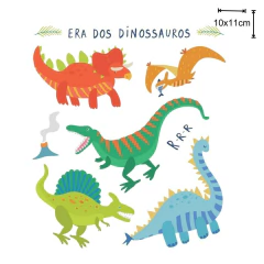 TATUFUN - DINOSSAUROS TATUAGEM TEMPORÁRIA INFANTIL - comprar online
