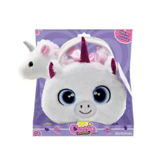 MULTIKIDS - BOLSA COM PELÚCIA HANDBANG CUTIE UNICÓRNIO DELUXE na internet